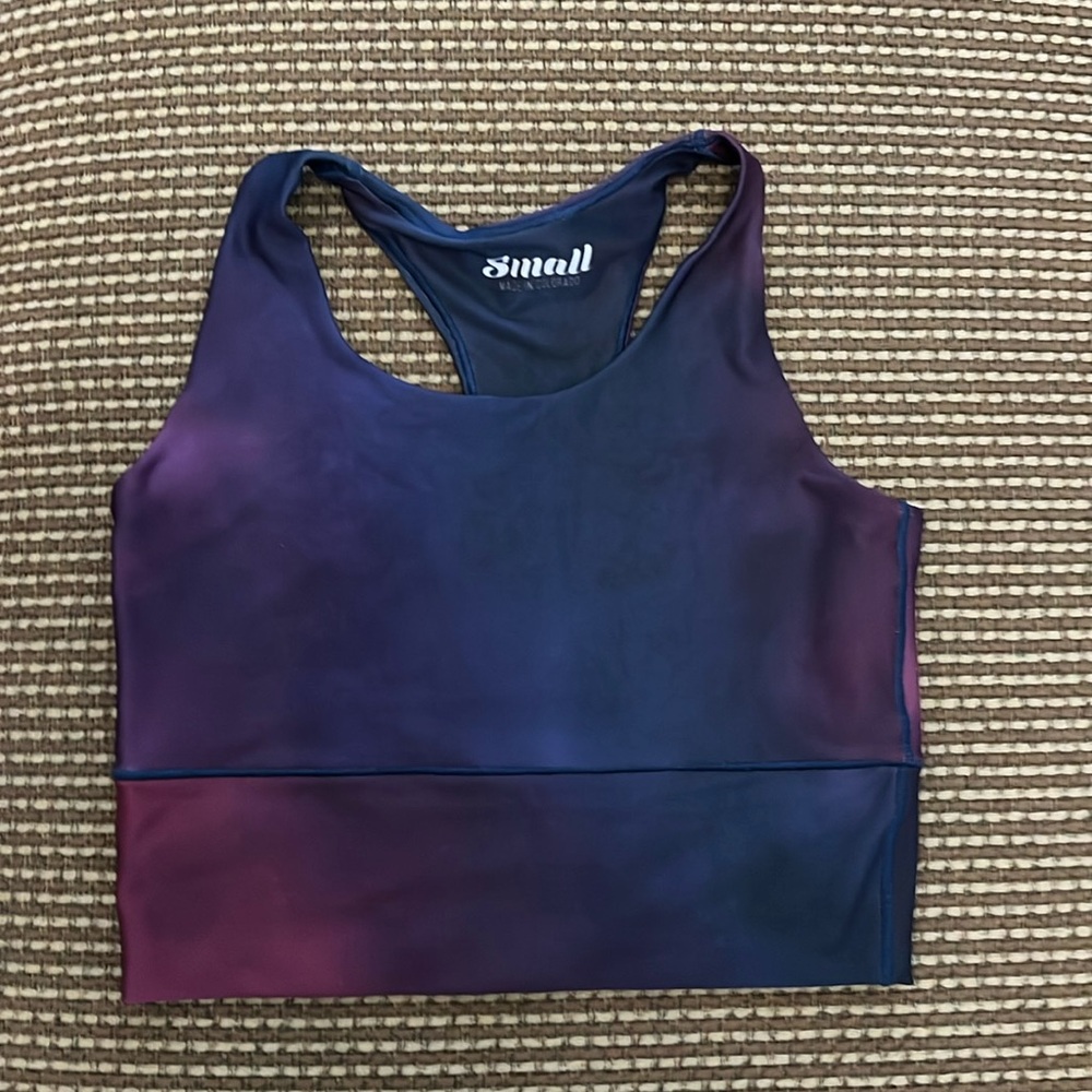 EUC Colorado Threads long line bra size small